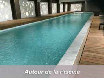 Autour de la piscine