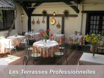Les terrasses professionnelles