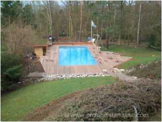 entourage en bois de piscine maule 78