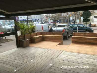 Agrandissement très rapide d'une terrasse bois professionnelle Agrandissement très rapide d'une terrasse bois professionnelle