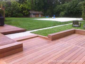 avant-terrasse bois installée à Pacy-sur-Eure (27) avant terrasse bois 27