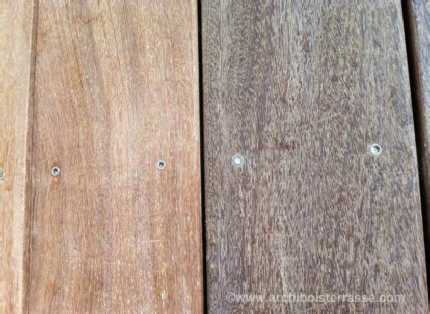 bois neuf et bois ancien gris