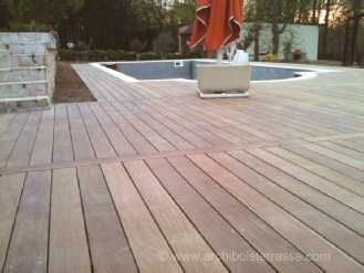 construction terrasse de piscine orgeval