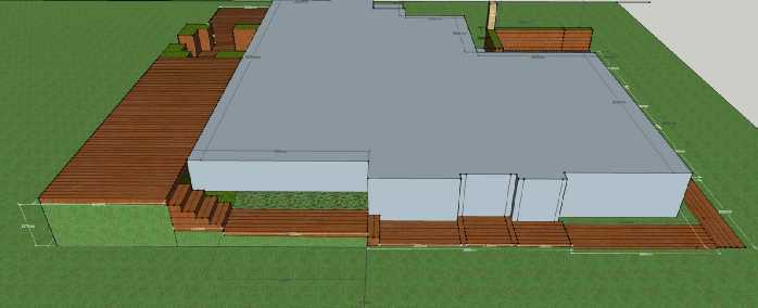 croquis sommaire avant projet de terrasse