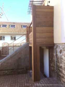 entree maison sur pilotis 94