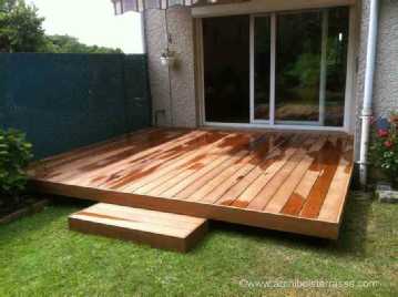 petite terrasse bois