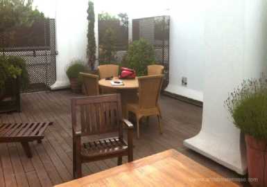 terrasse de balcon en bois 92