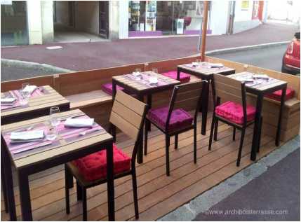 terrasse de restaurant vernon eure 27