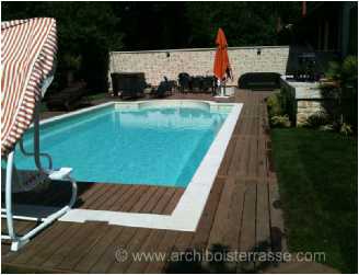 entourage piscine Orgeval