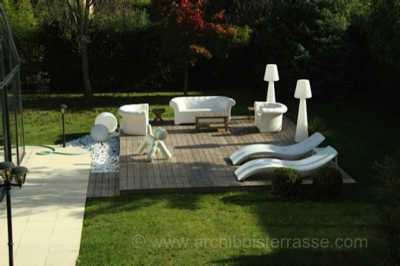 terrasse bois exterieur piscine et ameublement design