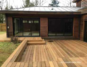 Terrasses bois et toiture-terrasse après réfection Oise (60)
