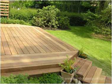 terrasse haute en bois le-Boulay-Morin 27