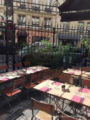 terrasse bois de restaurant paris